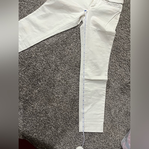 Banana republic white pants with black trim - Picture 5 of 7